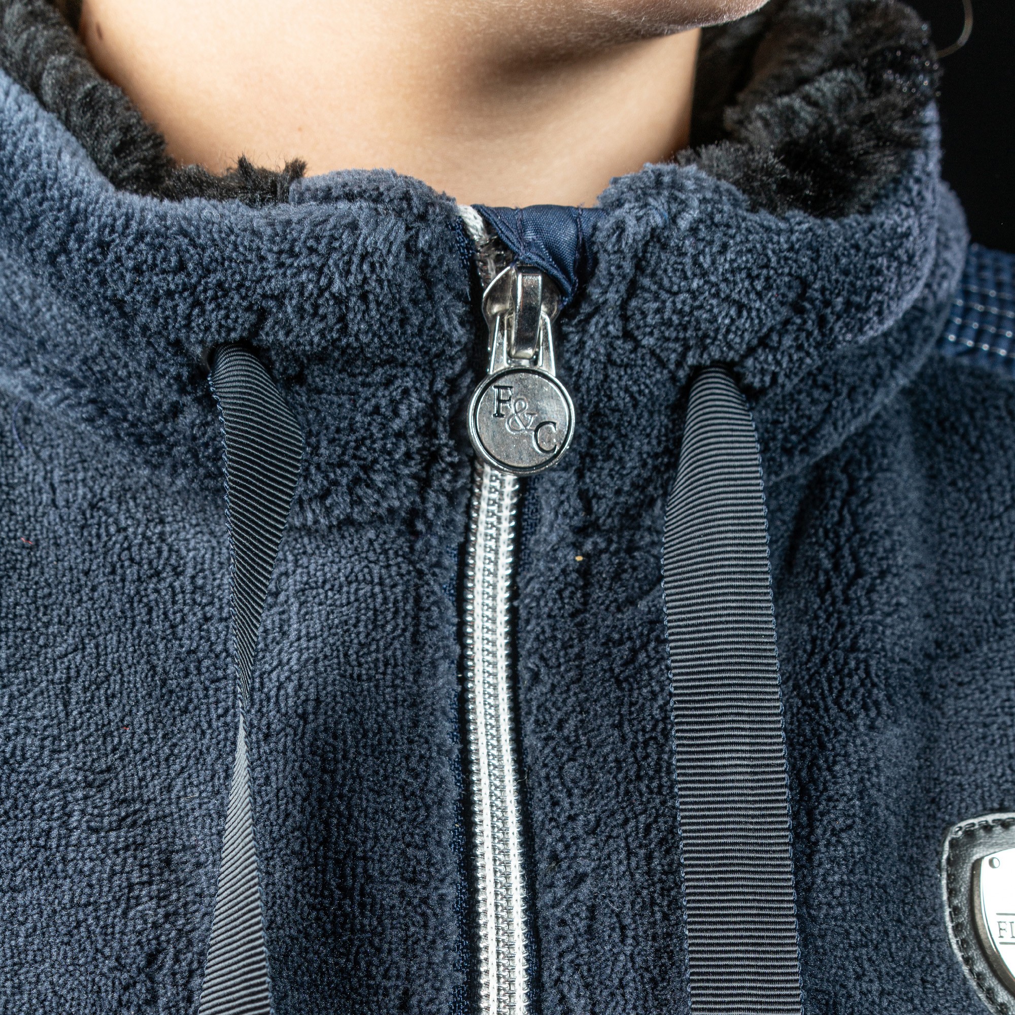 Veste Polaire équestre Kerrits Femme - Taille L Noire, Fermeture éclair Intégrale - Très Bon état