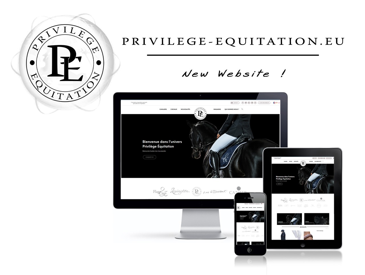 New Website Privilège Équitation !